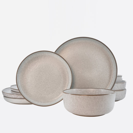 Mimola Reactive Glaze Ceramic DinnerSet