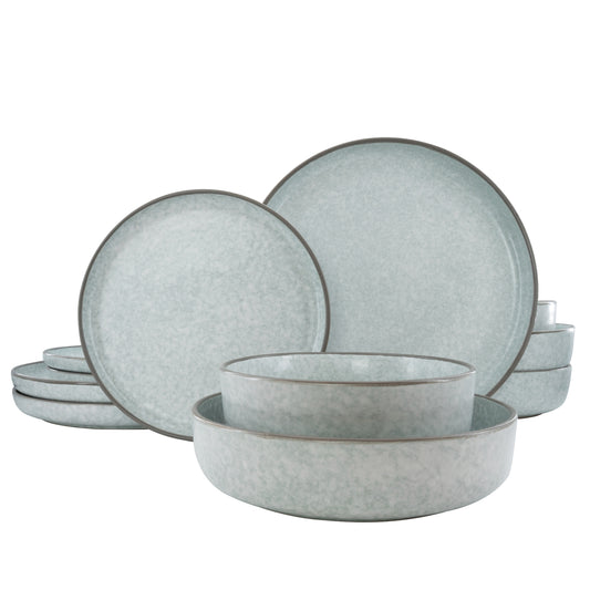 Mimola Reactive Glaze Ceramic DinnerSet