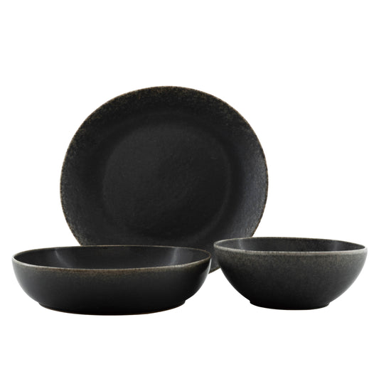 Mimola Reactive Glaze Ceramic Dinner Set