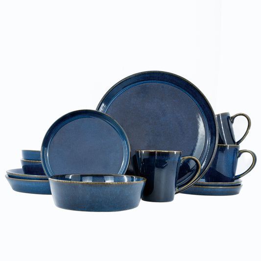 Mimola Reactive Glaze Ceramic DinnerSet