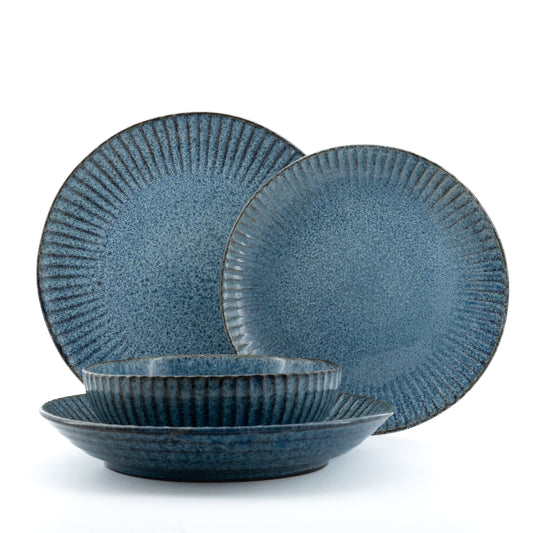 Mimola Reactive Glaze Ceramic Dinner Set